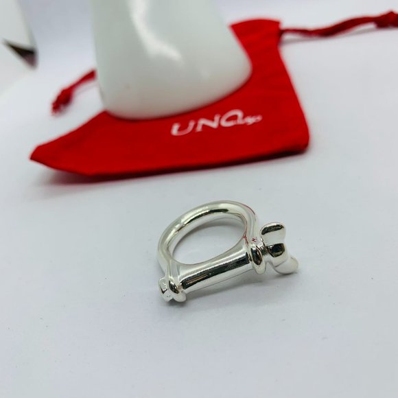 UNO de 50 Ring PICK 1 RING Reward Ring Unisex Ring Jewelry Silver-Plated Metal - Picture 9 of 10